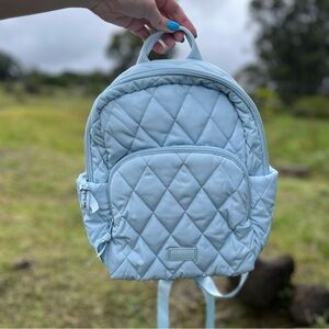NWOT Vera Bradley Essential Compact Backpack • Sea Salt Blue